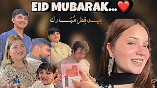 EID FIRST DAY LOOK | EID K DIN KI TAYYARI KIA PAKAYA KON AYA?EID MUBARAK REBEECA KHAN @RabeecaKhan