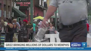 Grizzlies bringing millions of dollars to Memphis economy