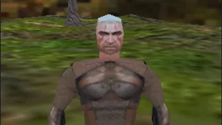 Witcher 3 but it's on the PS1...