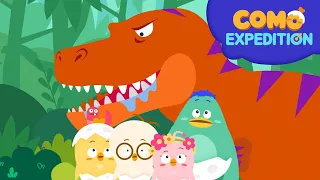 Como Expedition | Tyrannosaurus + More Episodes 11min  | Cartoon video for kids | Como Kids TV