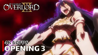 Overlord - Opening 3 【VORACITY】 4K 60FPS Creditless | CC