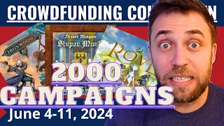 Crowdfunding Countdown (Ep 140) - Rove, Dark Omen, Ironwood, Degenesis, Stupor Mundi, Lightspeed