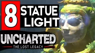 UNCHARTED The Lost Legacy Walkthrough Part 8 STATUE LIGHT PUZZLE  GANESH ARM PUZZLE