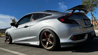 I FINALLY GOT JAPANESE WHEELS FOR MY CIVIC SI