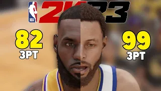 Three With The Best Shooter On Every Team In NBA 2K23!