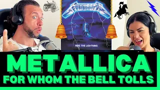 First Time Hearing Metallica - For Whom The Bell Tolls Reaction - ONE OF OUR FAVORITE METAL SONGS?!