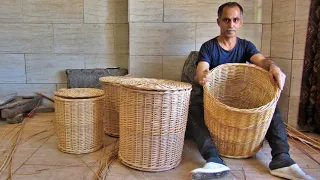 How To Weave a Willow Basket - Basket Weaving Techniques