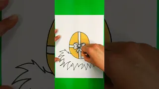 How To Draw Easter Ukrainian Egg. Як намалювати Писанку.