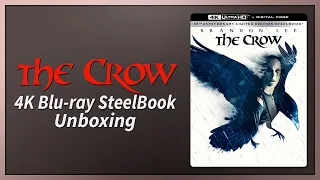 The Crow (1994) 4K Blu-ray SteelBook Unboxing