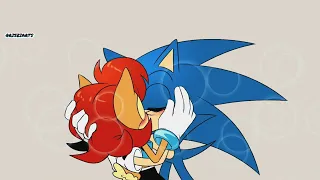Sonic Comic Drama Dubs: First Kiss (SonAlly) (Feat. CashlinSnow)