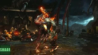 Mortal Kombat XL - All Characters Throws on Goro