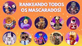 RANKING de TODOS OS MASCARADOS (1° a 3° temporada) | The Masked Singer Brasil