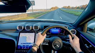 Mercedes C-Class 2022 POV Drive! | Showroom Pick up!