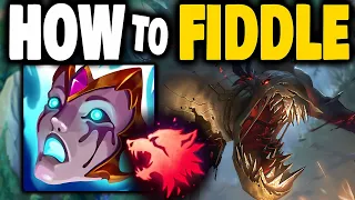 How to play Fiddlesticks Jungle and 1v9 | Best Build & Runes Fiddlesticks  Gameplay Season 14