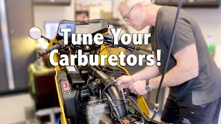 How To: Carburetor Vacuum Tune On A 1995 Triumph Daytona Super III