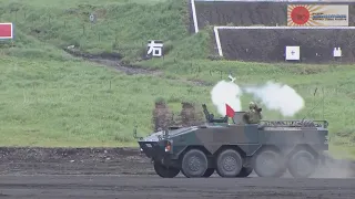 【JGSDF】Grand base missile weapon demonstration【Fuji Firepower Demonstratio 2022】