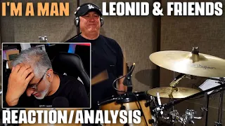 "I'm A Man" (Chicago Cover) by Leonid & Friends, Reaction/Analysis by Musician/Producer