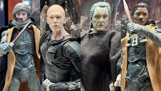 New McFarlane toys Dune action figures on display toy fair 2023