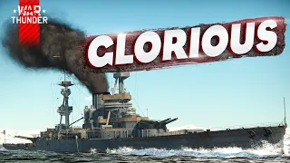 ЧТО ТЫ ТАКОЕ? HMS Glorious в War Thunder [live-обзор]