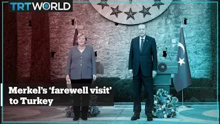 Outgoing German chancellor Merkel’s ‘farewell visit’ to Turkey