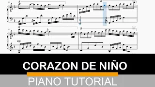 Corazon de Niño Piano Tutorial