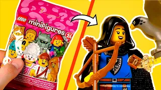 What can make from 24 series Lego minifigures?