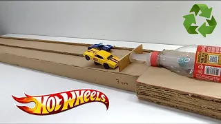 ♻♻ CARDBOARD TRACK FOR YOUR HOT WHEELS #MECANICUSTOM #SAMEDWHEELS #HOTWHEELS