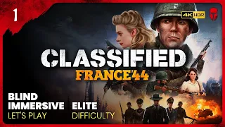 What a game!... // pt.1 // Classified: France '44 // ELITE difficulty