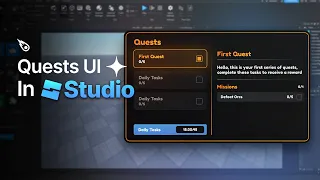 How To Make A Quests UI In Roblox Studio