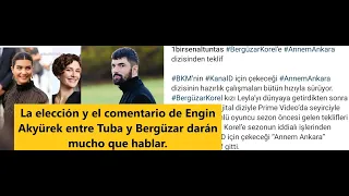 Engin Akyürek's choice and comment between Tuba and Bergüzar will give a lot to talk about.