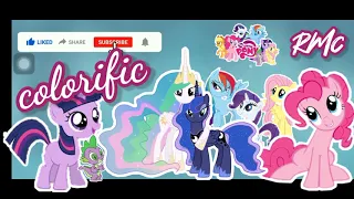 My Little Pony | Character Coloring feat. Princess Luna & Princess Celestia | Color Activity