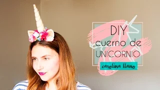 DIY UNICORN horn | Carolina Llano