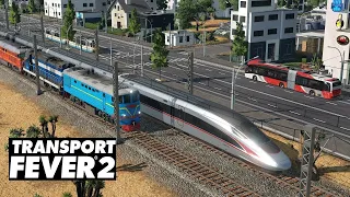 Transport Fever 2 - Эпоха Возрождения / 5й Сезон #1 [4K]