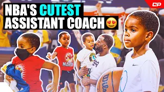 Draymond Green's Son Is Warriors' NEW Assistant Coach 😍 | Highlight #Shorts