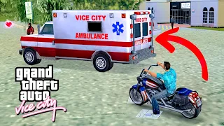 What Happens If You Follow Ambulance in GTA Vice City? (Hidden Secret)