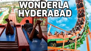 Wonderla Amusement Park Hyderabad | All Water & Dry Rides | Roller Coaster | Giant Wheel | Tickets