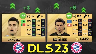 BAYERN MUNICH PLAYERS RATING IN DLS 23! | DREAM LEAGUE SOCCER 23