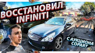 Поставили новый МОТОР на INFINITI с Аукциона Copart США. Я прогорел?