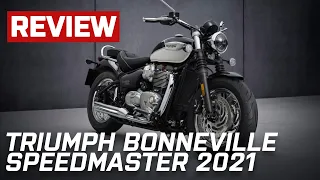 New Triumph Bonneville Speedmaster 2021 Review | Modern Classics Motorcycles | Visordown.com