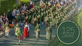 🎺 125 Jahre Trachtenmusikkapelle Maishofen, Salzburg 2023 - Festakt & Festumzug mit Defilierung