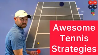 3 Awesome Singles Strategies (Win Your Next Tennis Match)