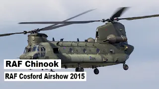 RAF Chinook at RAF Cosford Airshow 2015