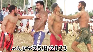 Rehman Bijli | Muchan Wala | Javed Jatto | New Kabaddi Match | At Bhobtian Lahore | 25/8/2023