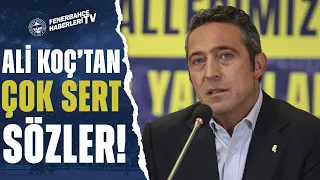 Fenerbahçe Başkanı Ali Koç'tan Galatasaray Başkanı Dursun Özbek'e Sert Çağrı!