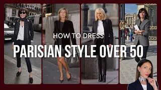 How to Dress Parisian Style Over 50 - French Women Over 50