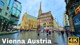 Vienna Austria 🇦🇹 2024 February Walking Tour 4K UHD