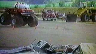 USHRA First Blood Monster Truck Qualifying from Byron Dragway 1989