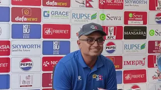 Monty Desai - "Everyone in the playing XI is clear about their role" | NEP vs WI A|