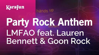 Party Rock Anthem - LMFAO & Lauren Bennett & Goon Rock | Karaoke Version | KaraFun