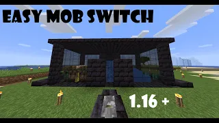 Simple Minecraft Mob Switch for 1.16+ / Concept explanation and tutorial